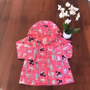 Carter’s Raining Dogs Toddler Girls Raincoat